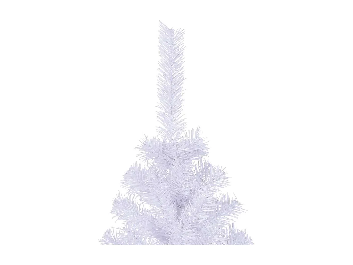 Sapin de Noël artificiel L 240 cm Blanc