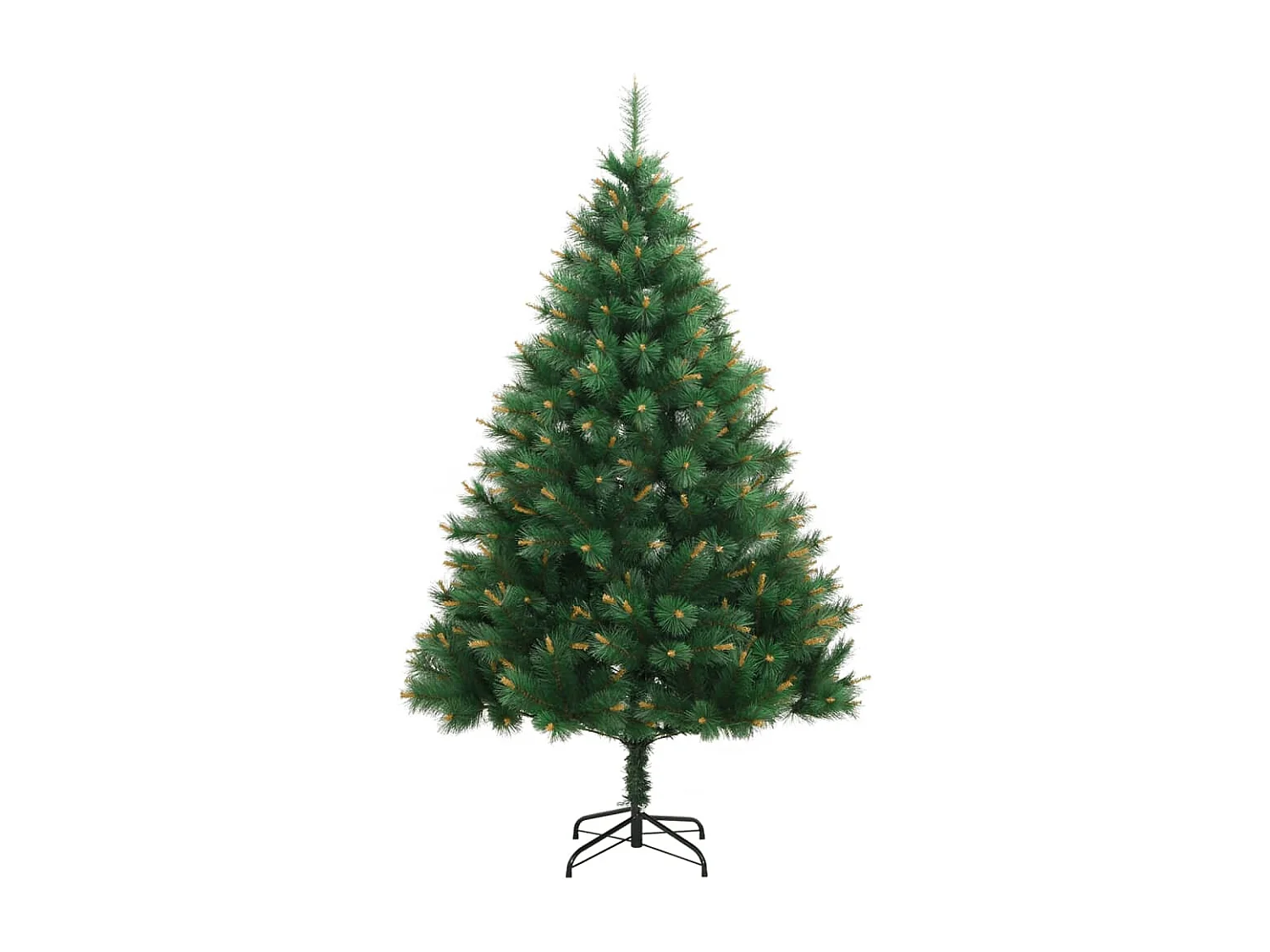 Sapin de Noël artificiel à charnières avec support 210 cm