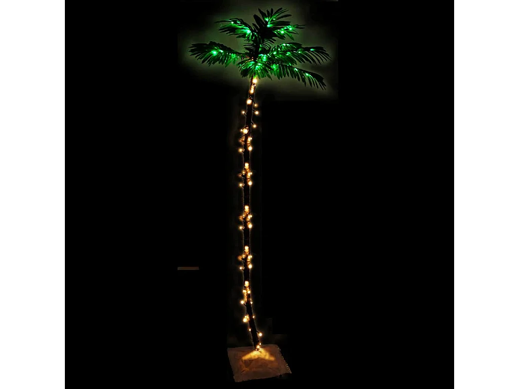 Palmier à LED 192 LED Blanc chaud 300 cm
