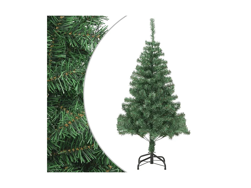 Arbre de Noël artificiel et support Acier 210 cm 910 branches