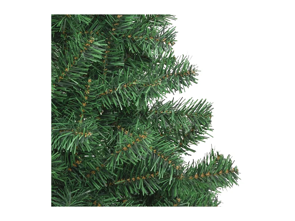 Arbre de Noël artificiel et support Acier 210 cm 910 branches