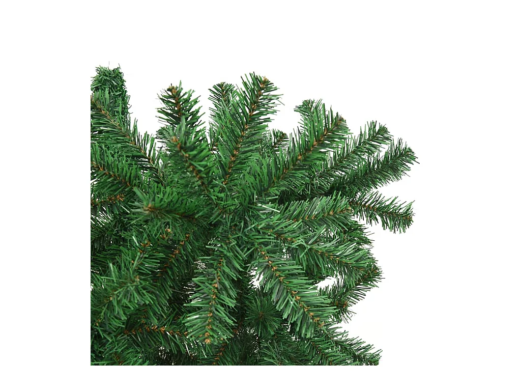 Sapin de Noël artificiel renversé avec support Vert 180 cm