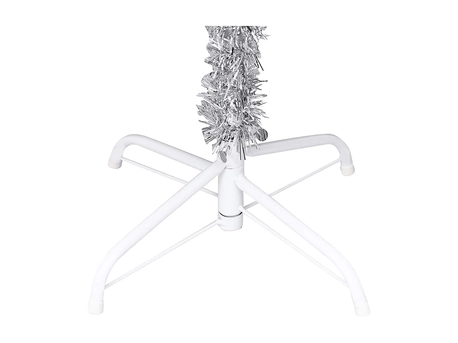 Árvore Natal artificial pré-iluminada c/bola 240cm PET prateado