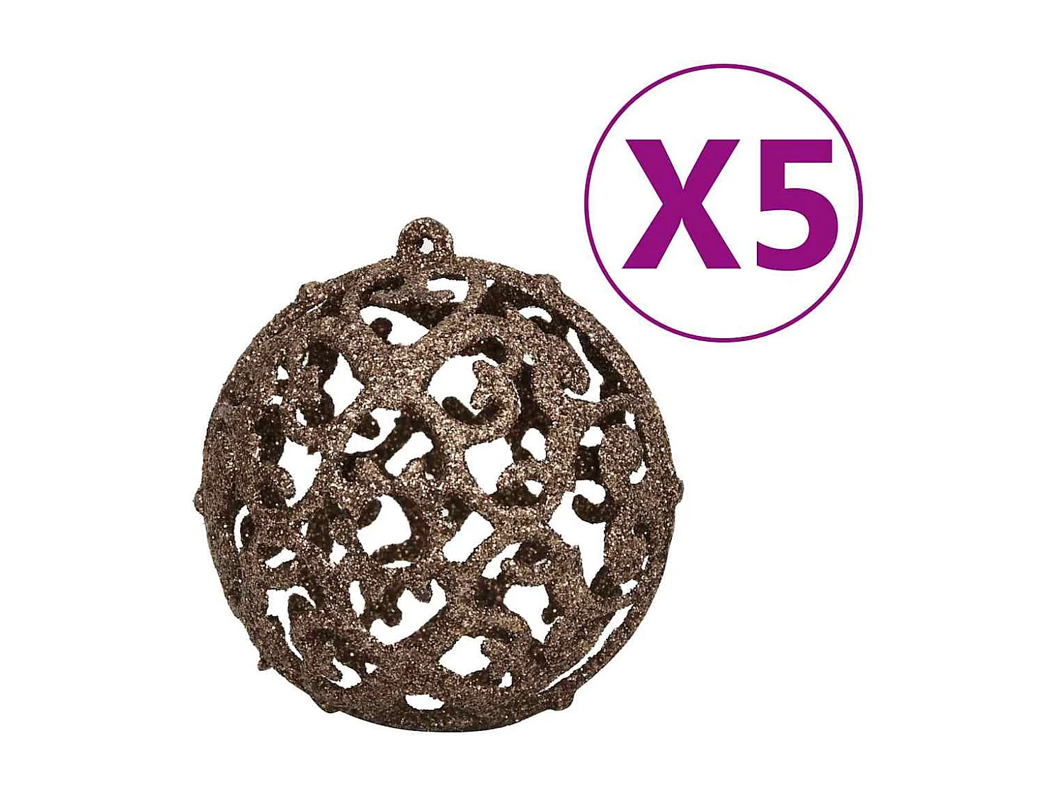 Arbre de Noël artificiel pré-éclairé et boules rose 150 cm PVC