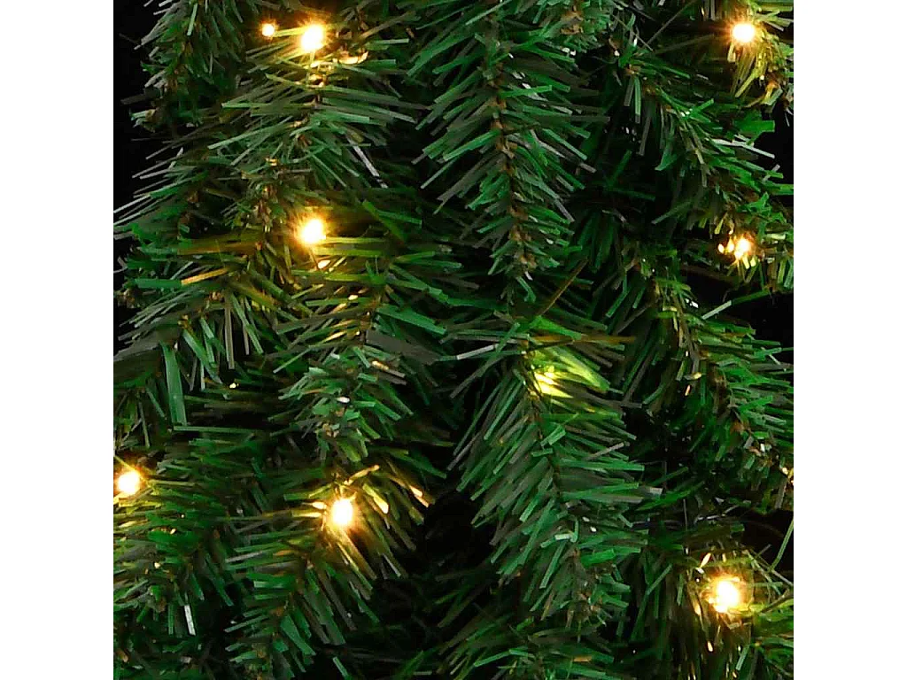 Arbre de Noël artificiel pré-éclairé avec 130 LED 210 cm