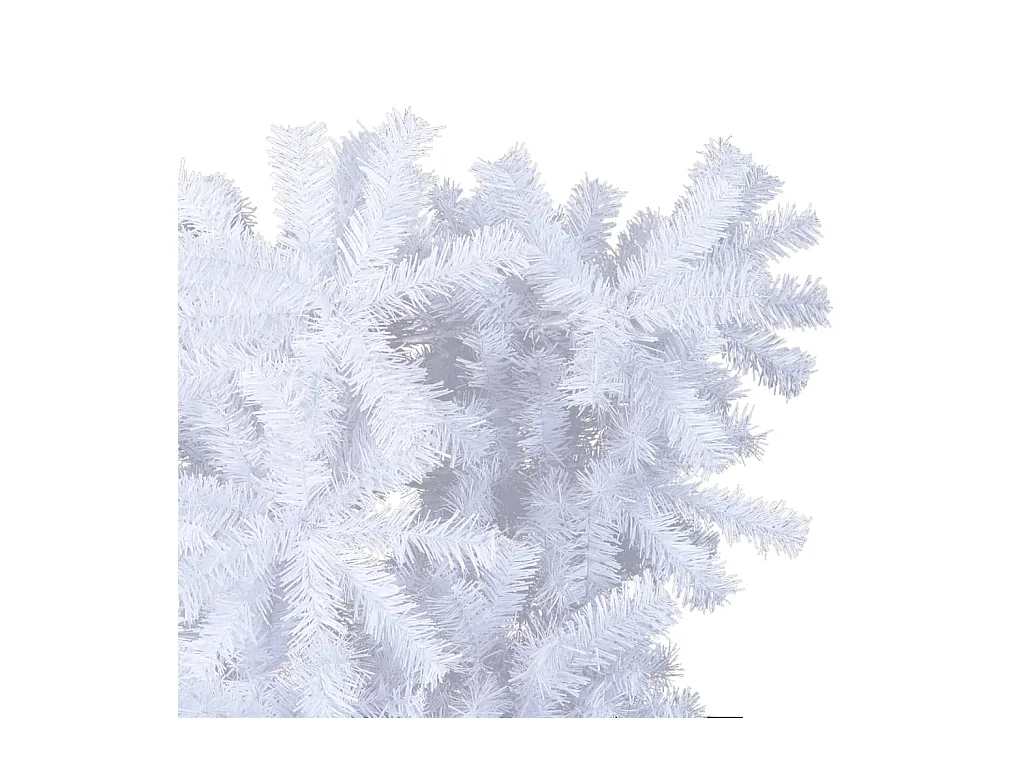 Sapin de Noël artificiel renversé avec support Blanc 180 cm