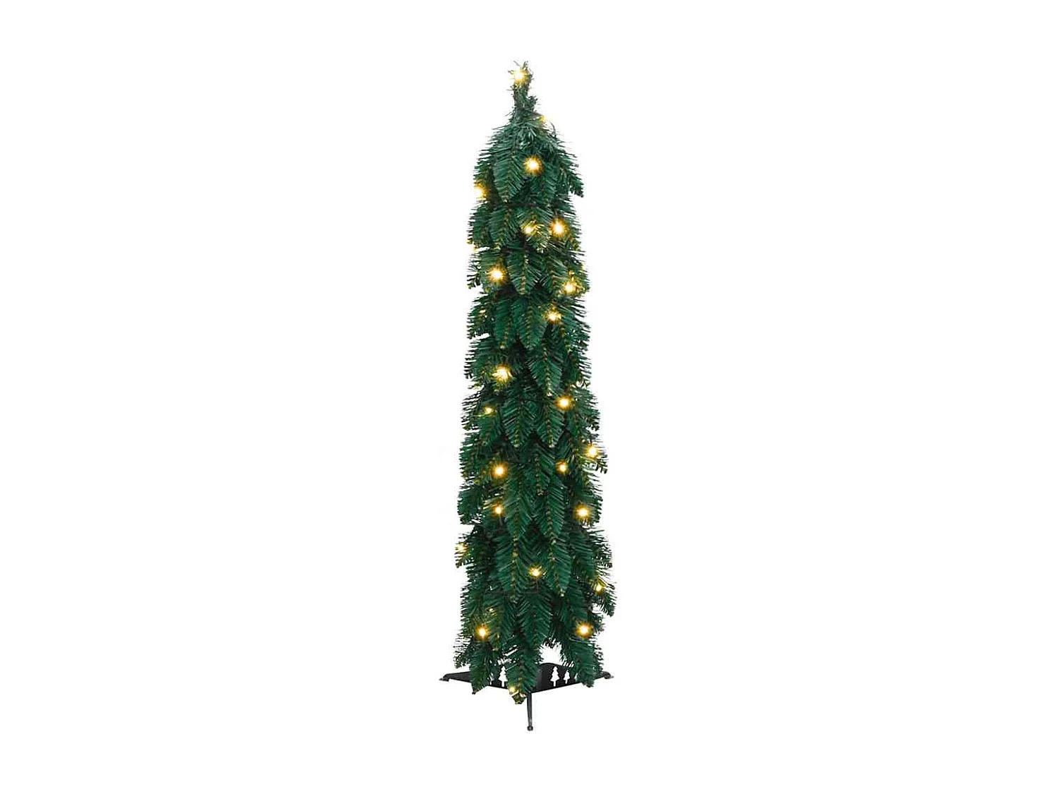 Arbre de Noël artificiel pré-éclairé avec 30 LED 60 cm