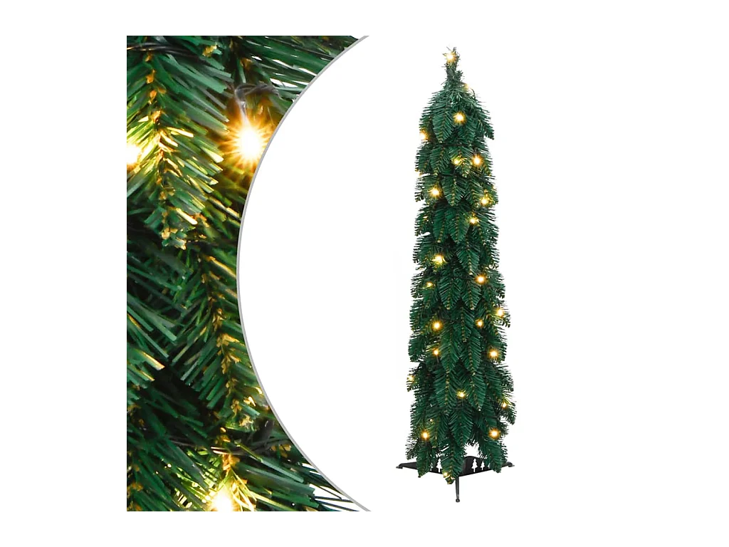 Arbre de Noël artificiel pré-éclairé avec 30 LED 60 cm