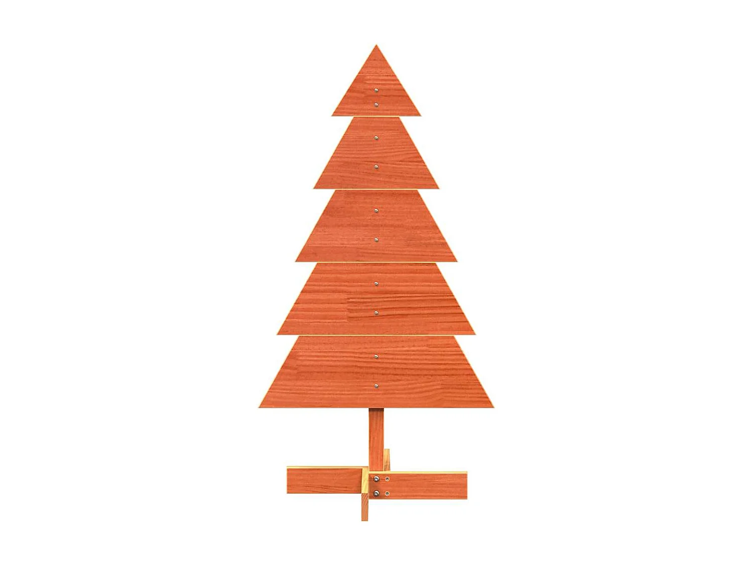 Arbre de Noël en bois pour décoration 100 cm bois de pin massif