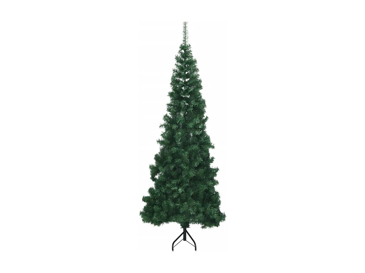 Árvore de Natal artificial de canto 240 cm PVC verde