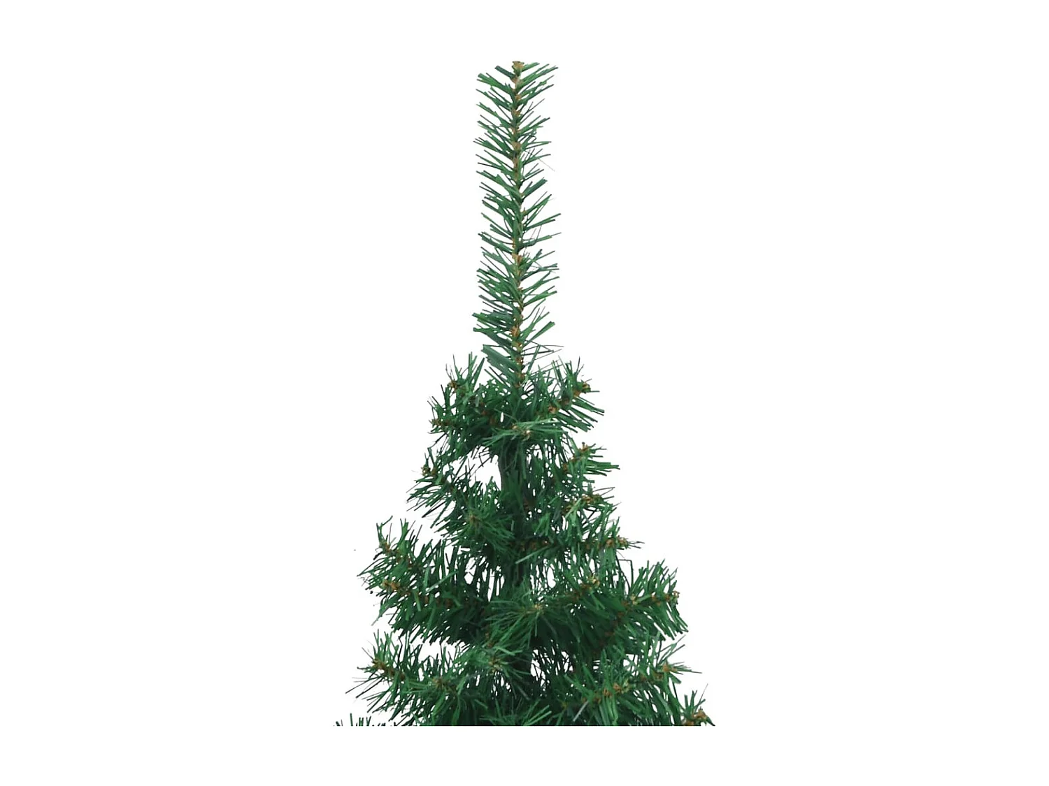 Árvore de Natal artificial de canto 240 cm PVC verde
