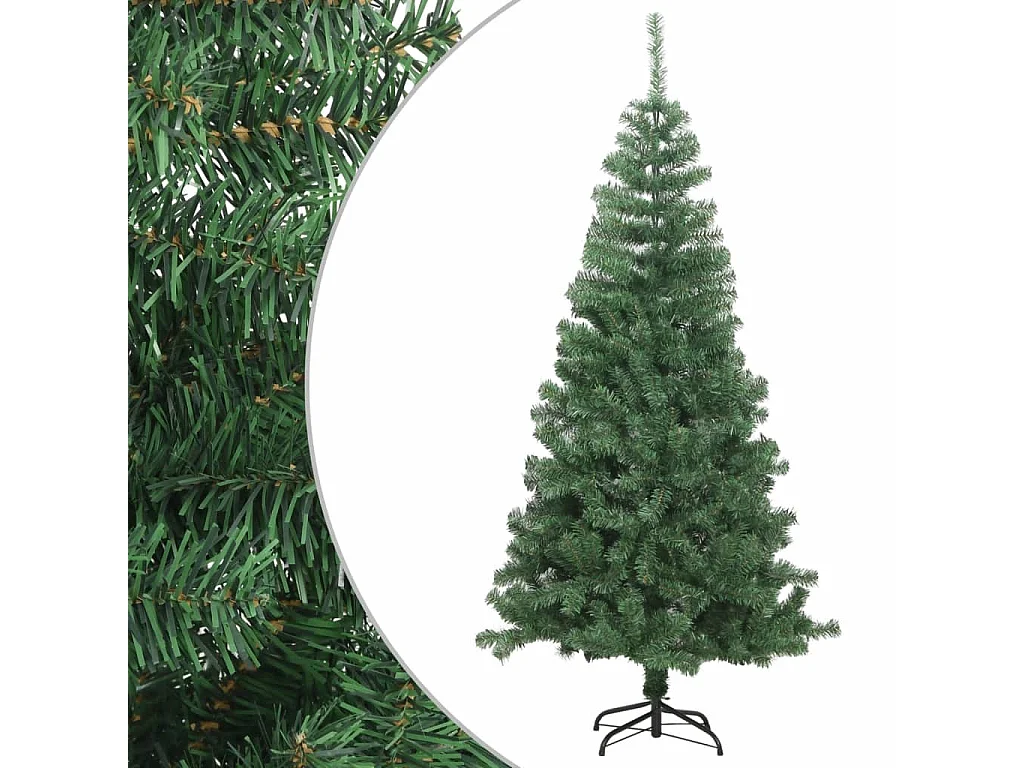 Árbol de Navidad artificial L 240 cm verde