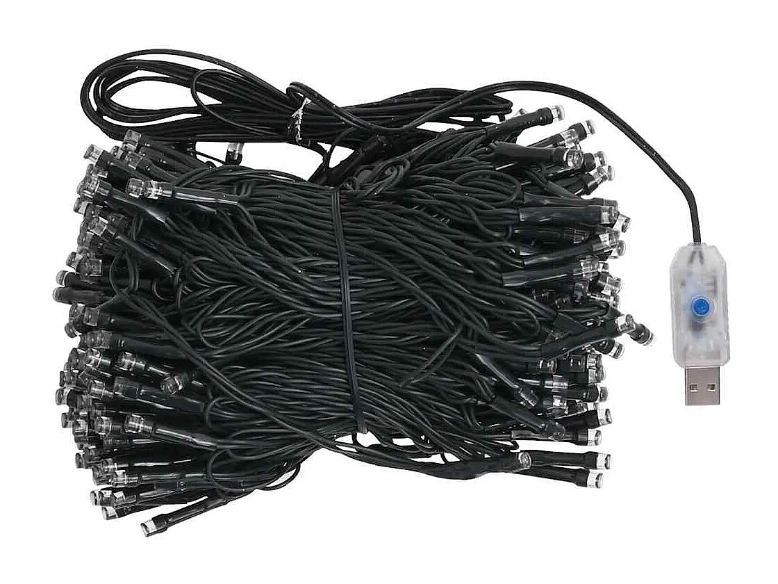 Kunstkerstboom met verlichting en kerstballen 150 cm PVC zwart