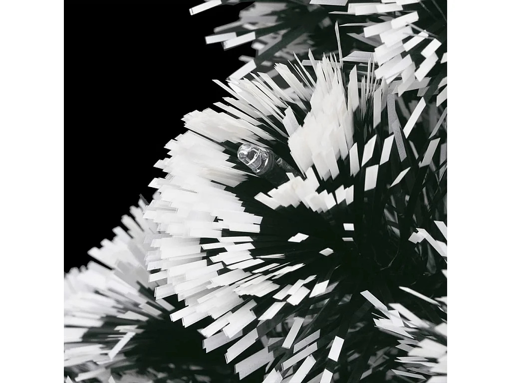 Arbre de Noël pré-éclairé avec support 180 cm fibre optique