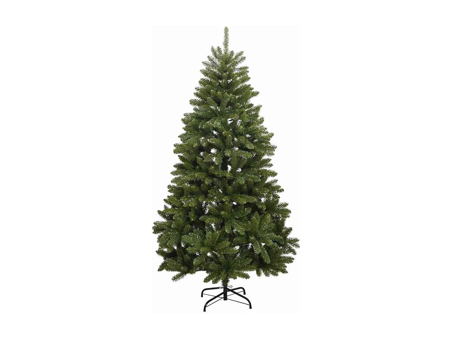 Sapin de Noël artificiel articulé 300 LED et boules 180 cm