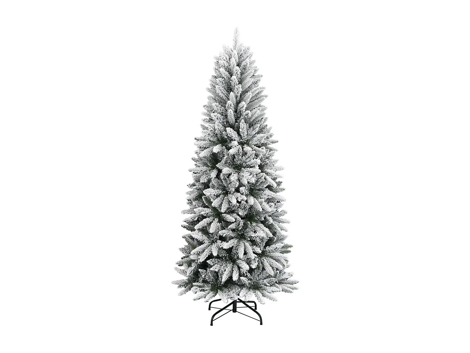 Árvore de Natal artificial com neve PVC & PE 120 cm