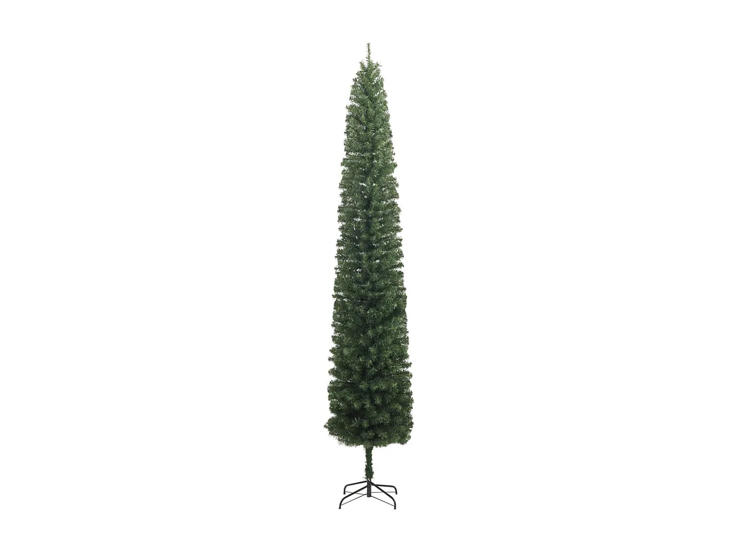 Sapin de Noël mince avec support 300 cm PVC