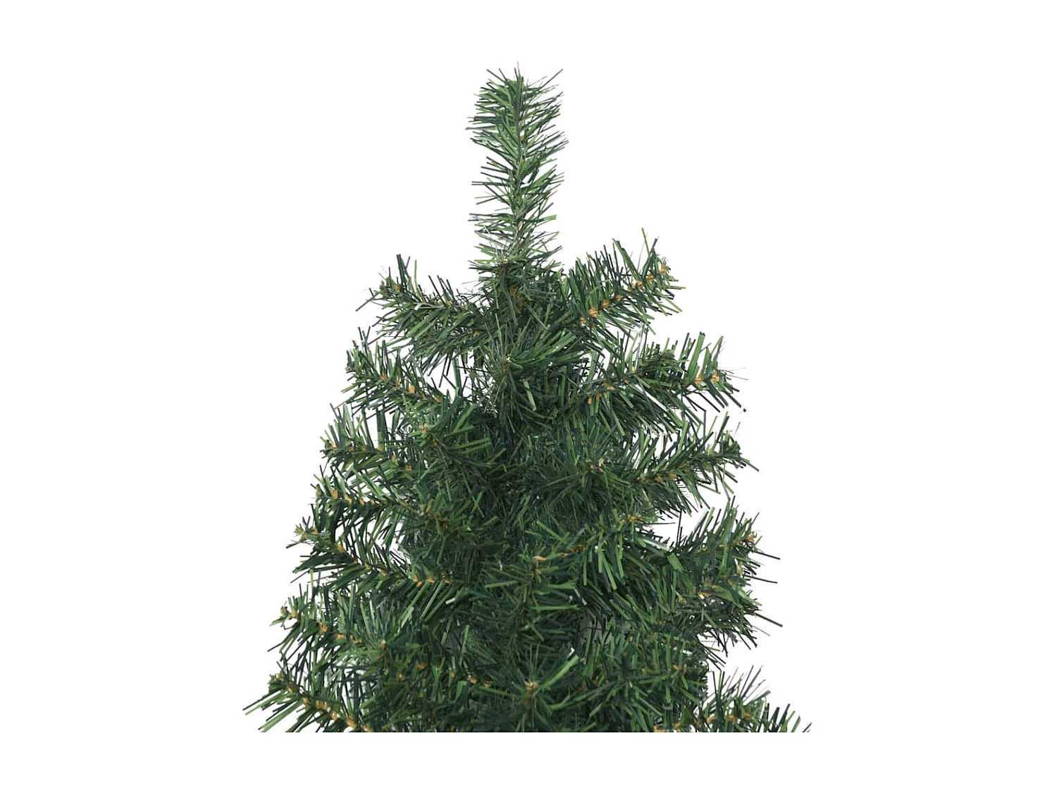 Sapin de Noël mince avec support 300 cm PVC