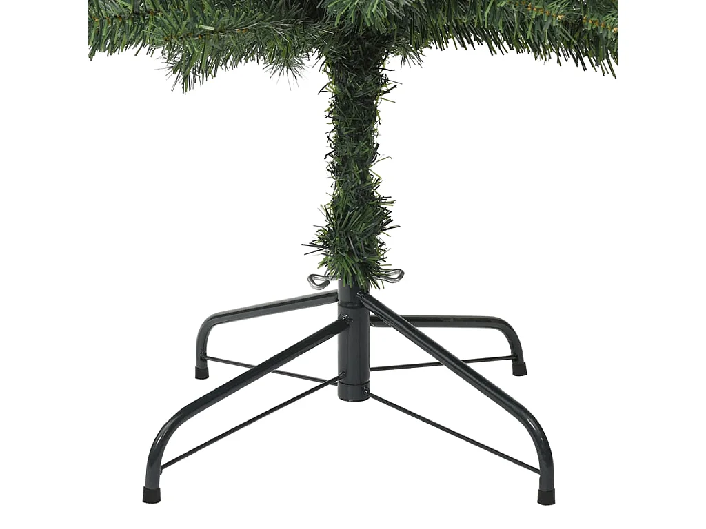 Sapin de Noël mince avec support 300 cm PVC
