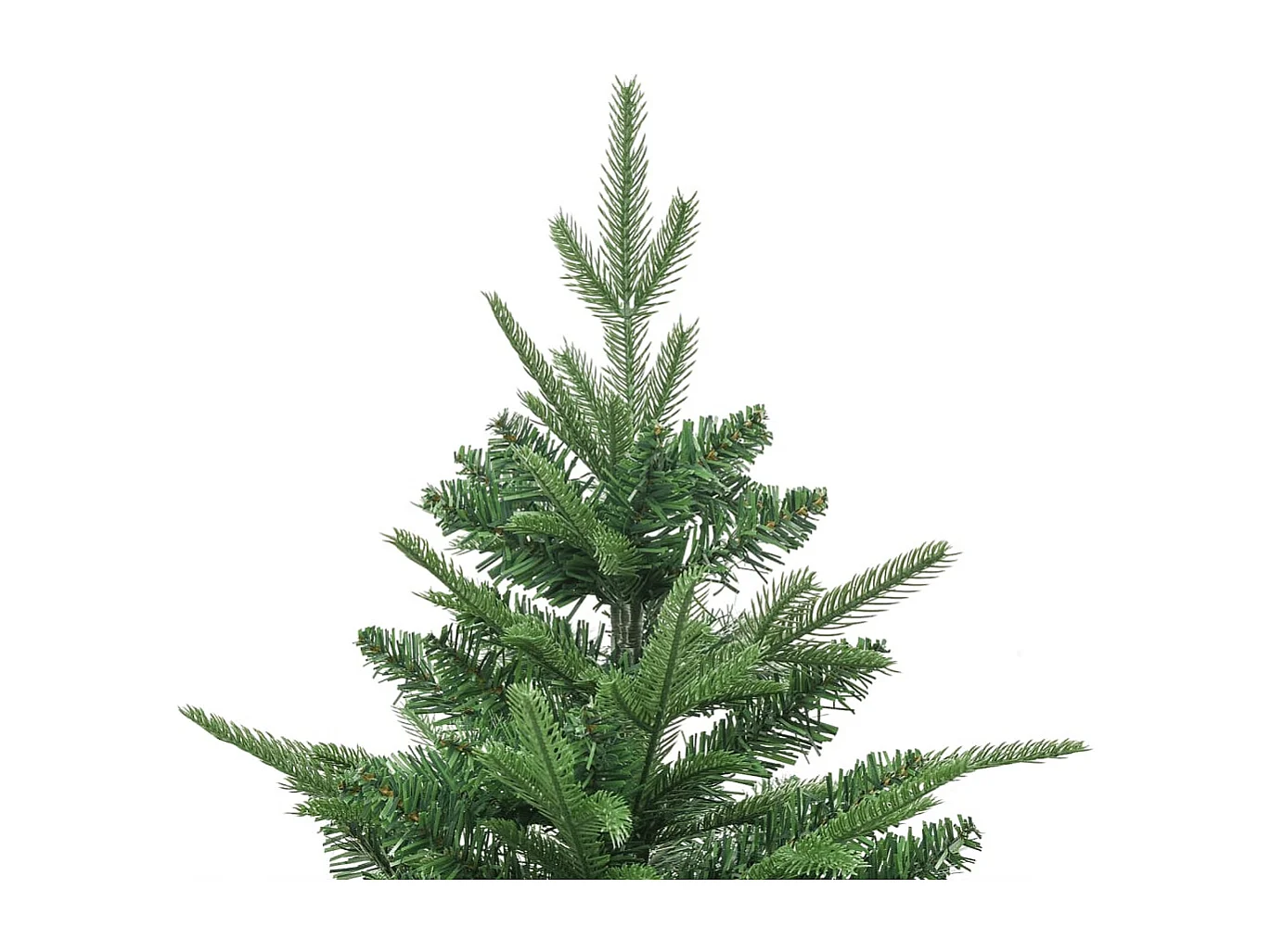 Árbol de Navidad artificial verde 120 cm PVC y PE