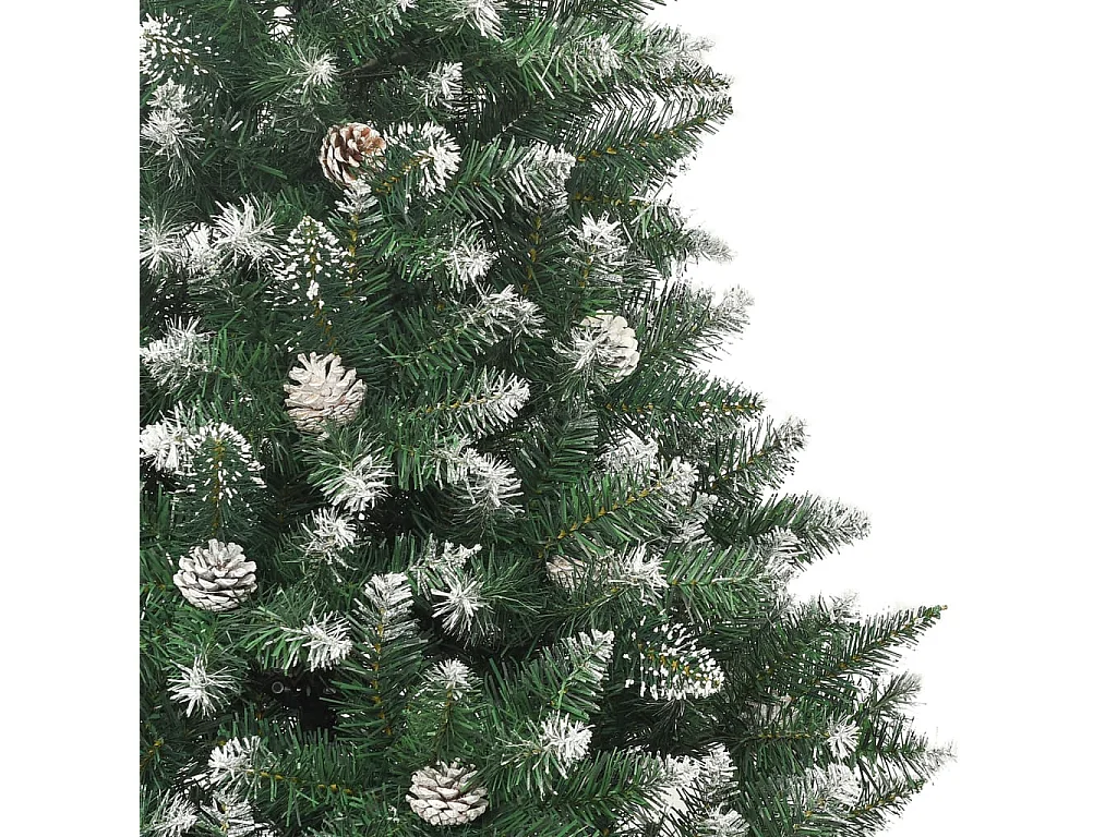 Árvore de Natal artificial com suporte 240 cm PVC