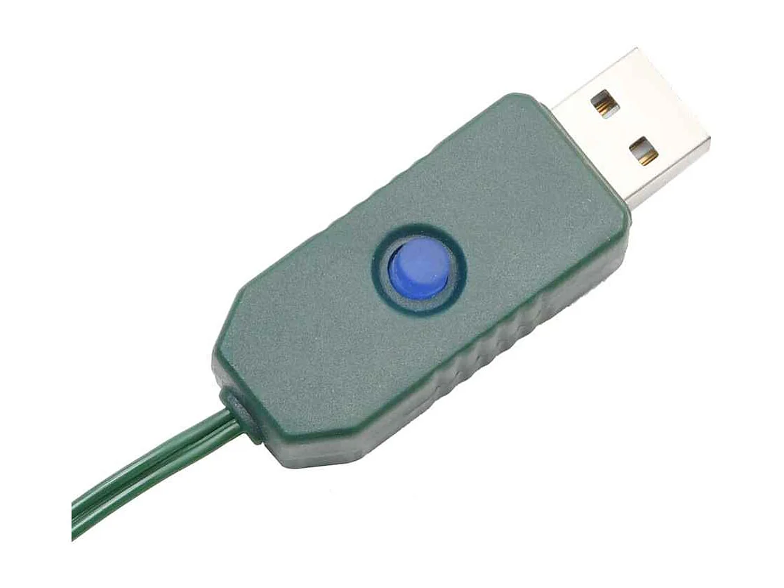 Arbre de Noël cône 200 LED Blanc froid 70x180 cm