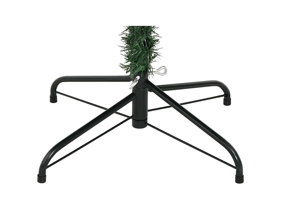 Árvore de Natal artificial articulada com flocos de neve 180 cm