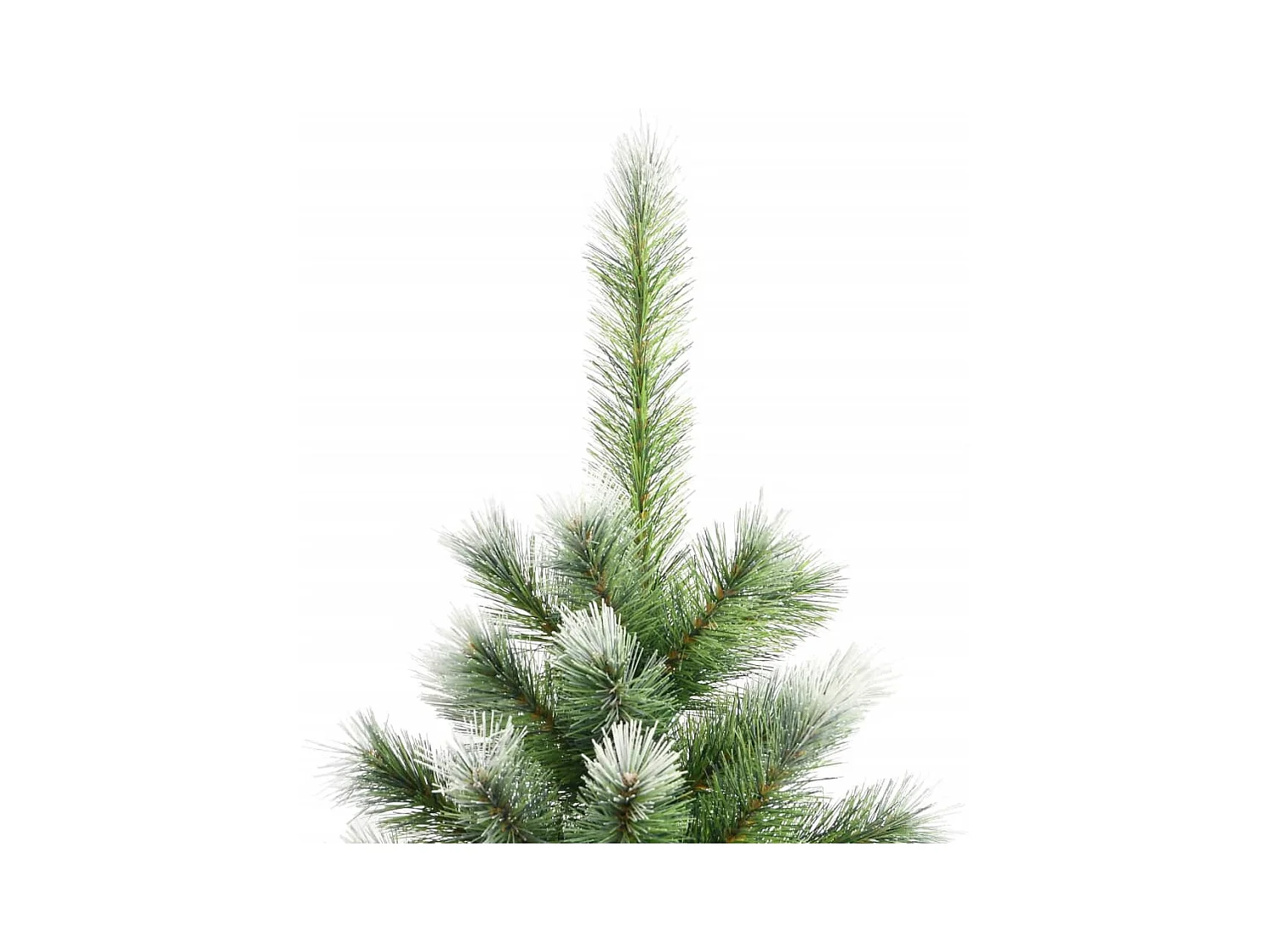 Árvore de Natal artificial articulada com flocos de neve 180 cm