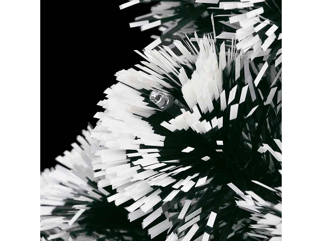 Arbre de Noël pré-éclairé avec support 150 cm fibre optique