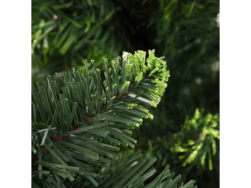 Sapin de Noël artificiel avec pommes de pin Vert 180 cm