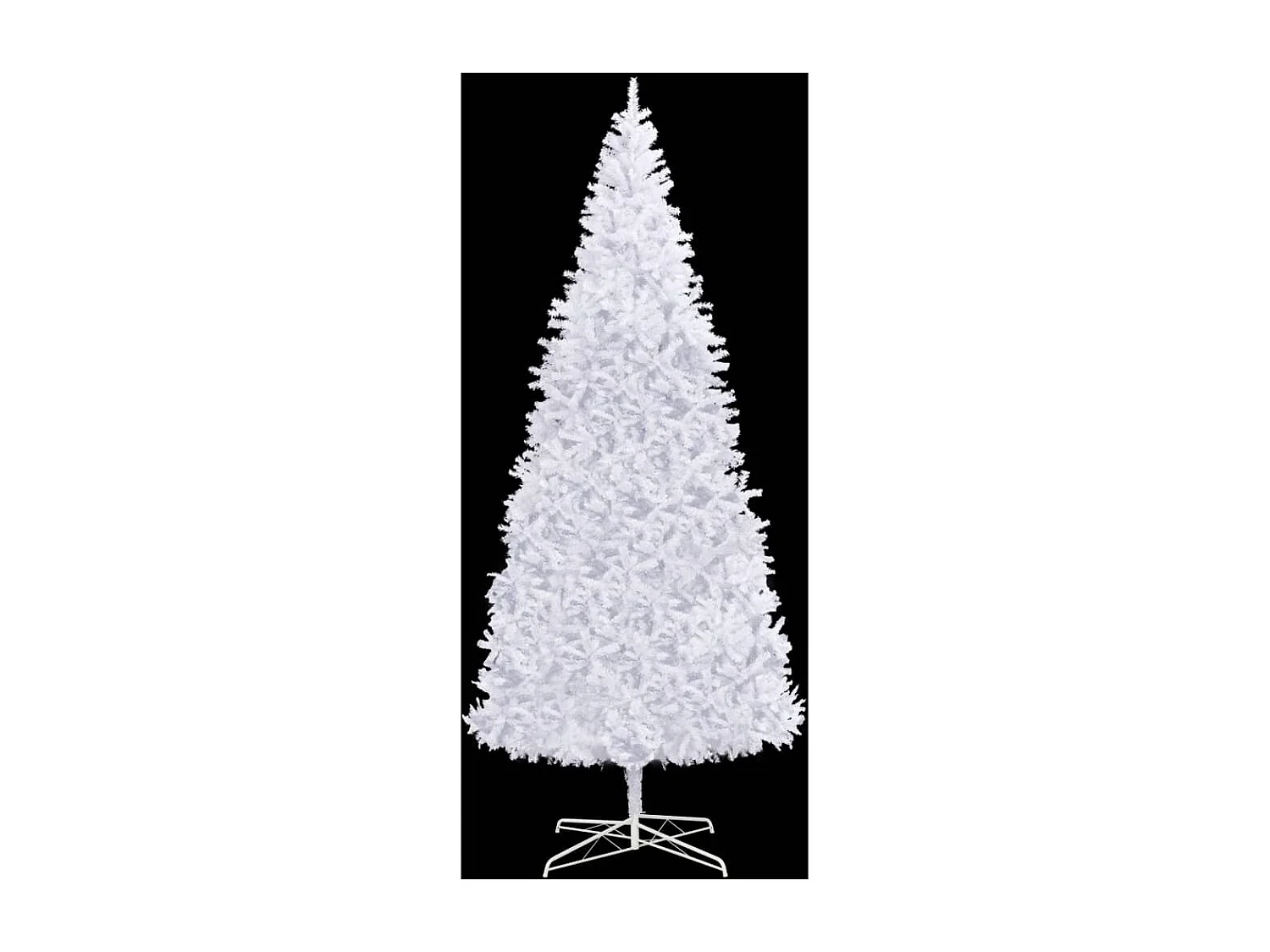 Sapin de Noël artificiel 400 cm Blanc