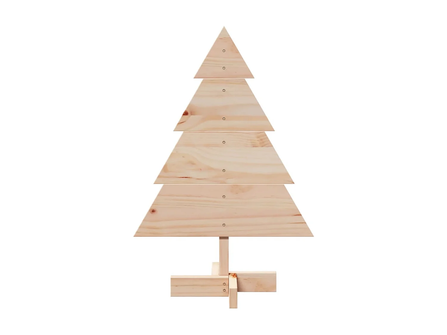 Arbre de Noël en bois pour décoration 70 cm bois massif