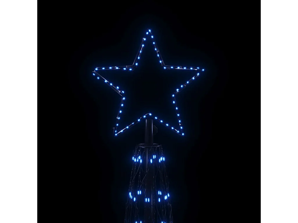 Arbre de Noël cône 3000 LED Bleues 230x800 cm