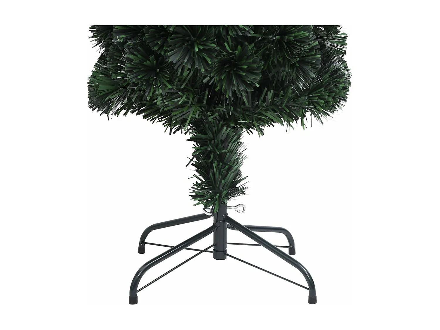 Kunstkerstboom met standaard smal 120 cm glasvezel