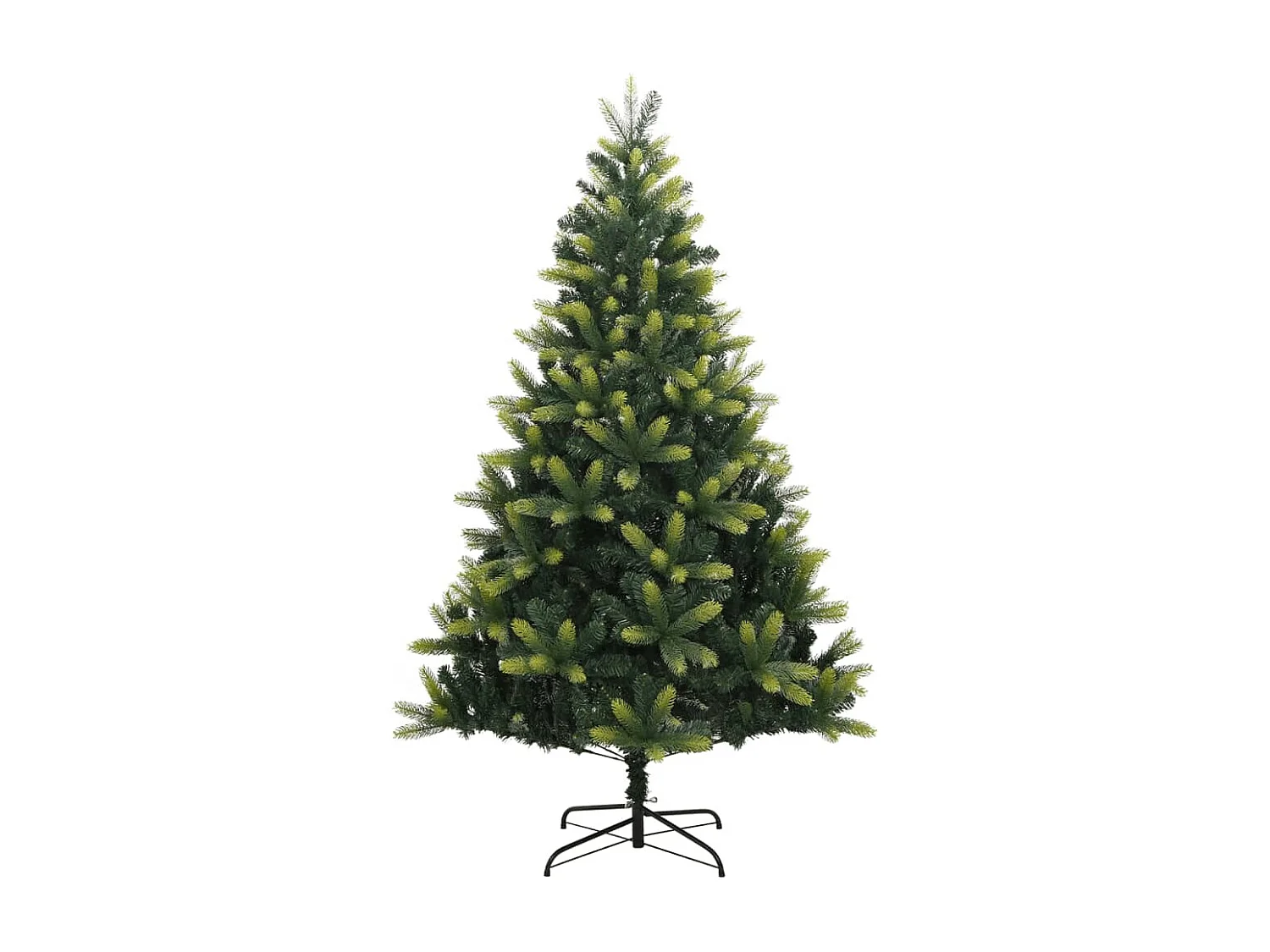 Kunstkerstboom met scharnieren en standaard 180 cm