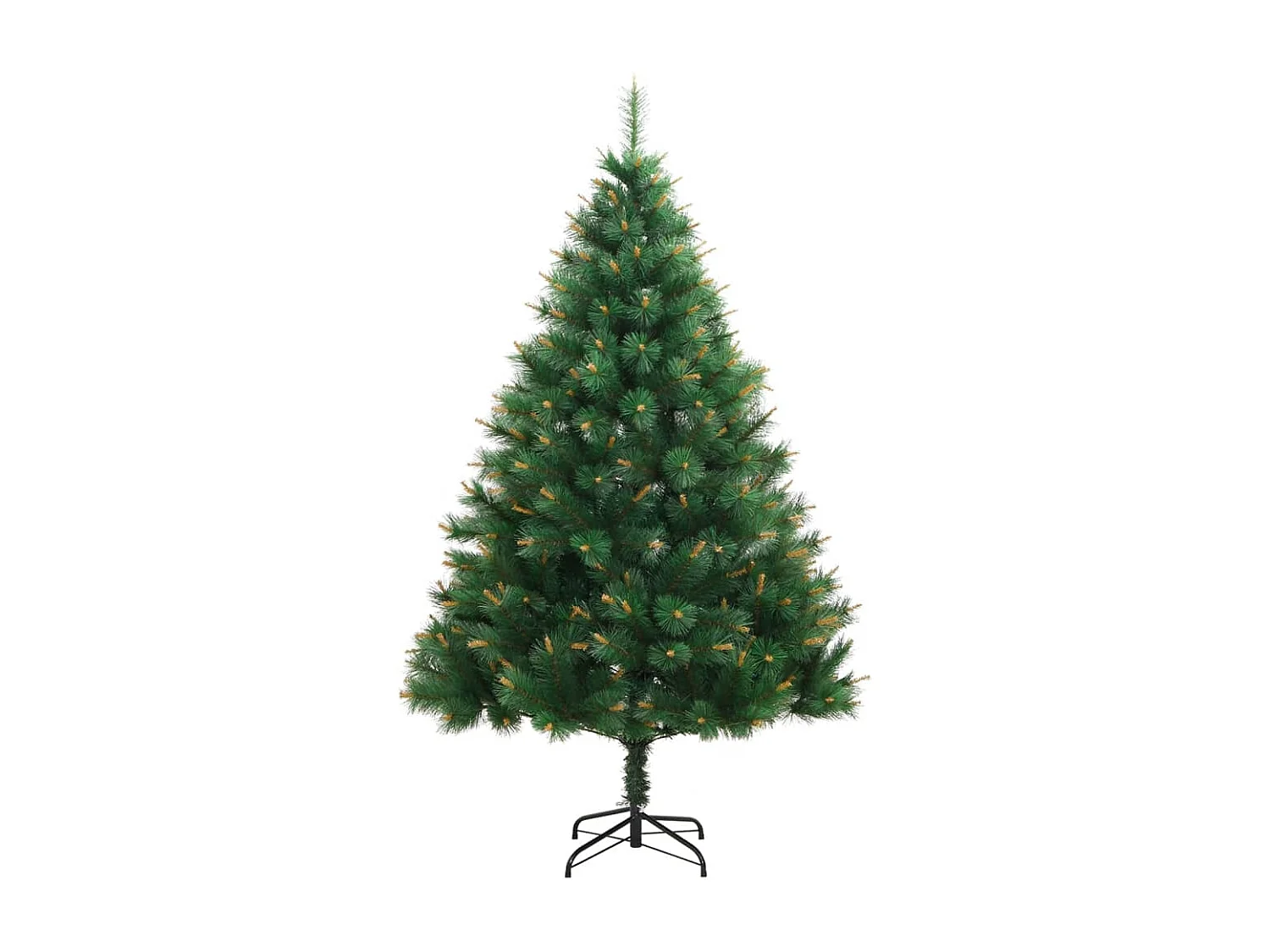Árbol de Navidad artificial con bisagras y soporte 180 cm
