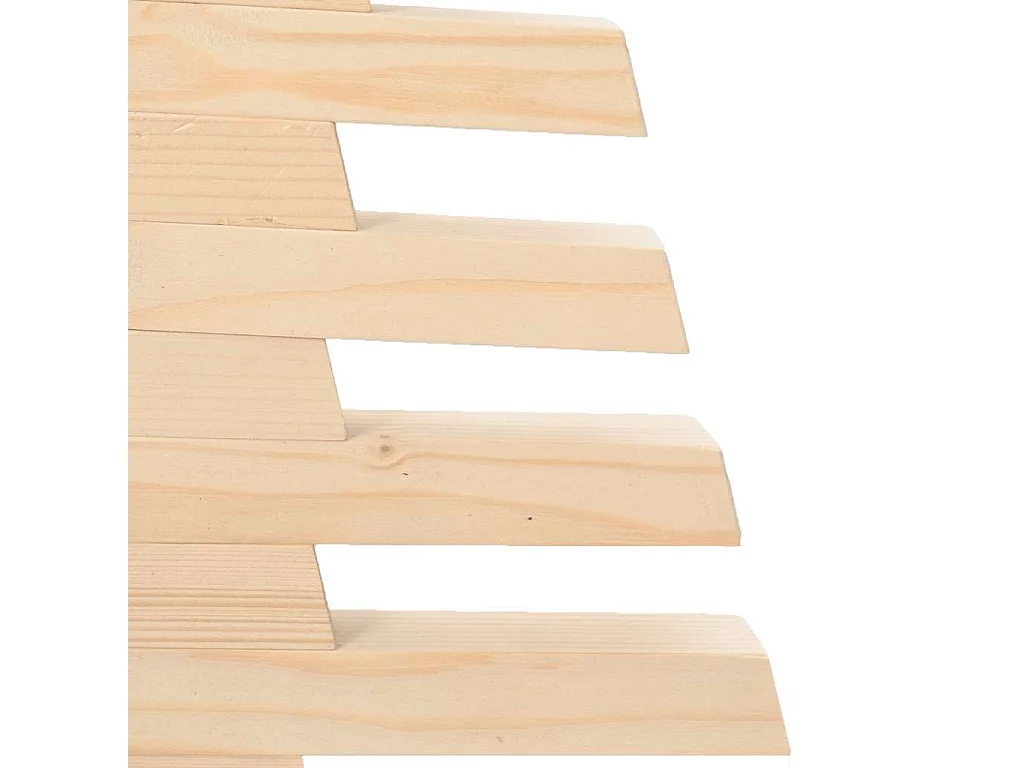 Arbre de Noël en bois pour décoration 60 cm bois massif de pin