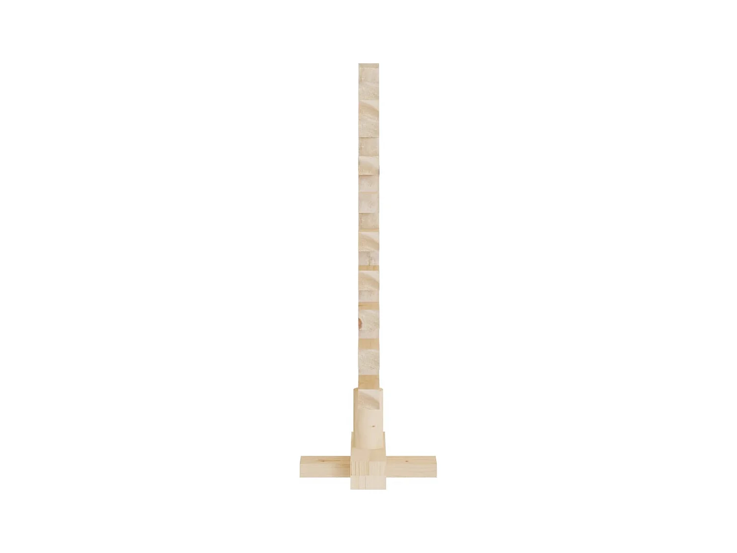 Arbre de Noël en bois pour décoration 60 cm bois massif de pin