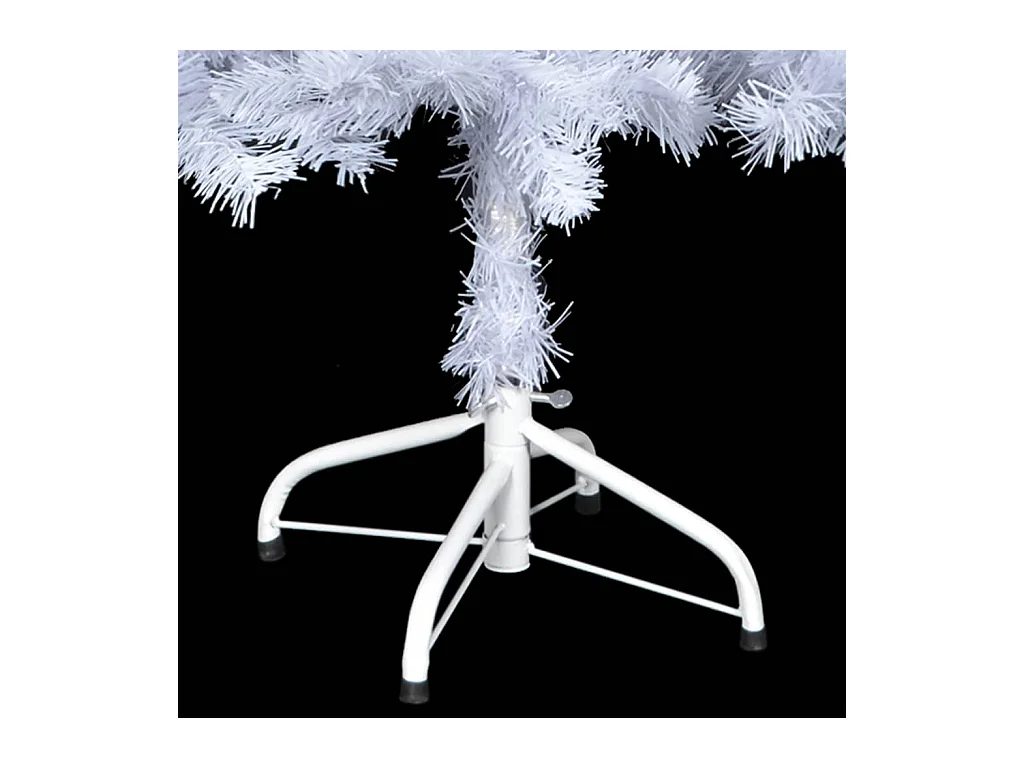 Arbre de Noël artificiel pré-éclairé/boules 120 cm 230 branches