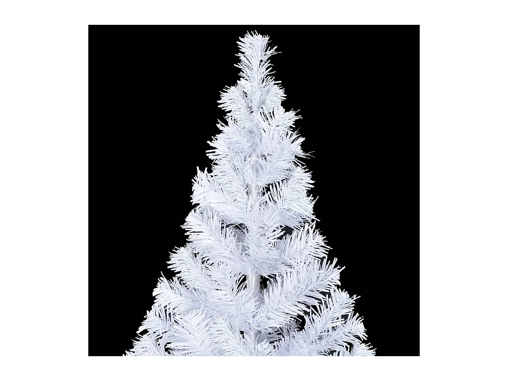 Arbre de Noël artificiel pré-éclairé/boules 120 cm 230 branches