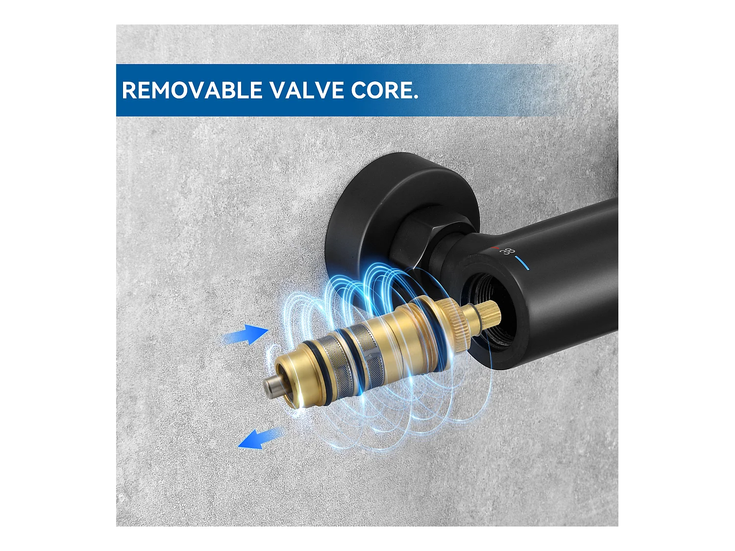 Panneau Colonne de Douche Hydromassante Noir Panneau de Douche Kit en Acier Inox avec 6 Grandes Buses Massants Ensemble de Douche avec Écran LCD