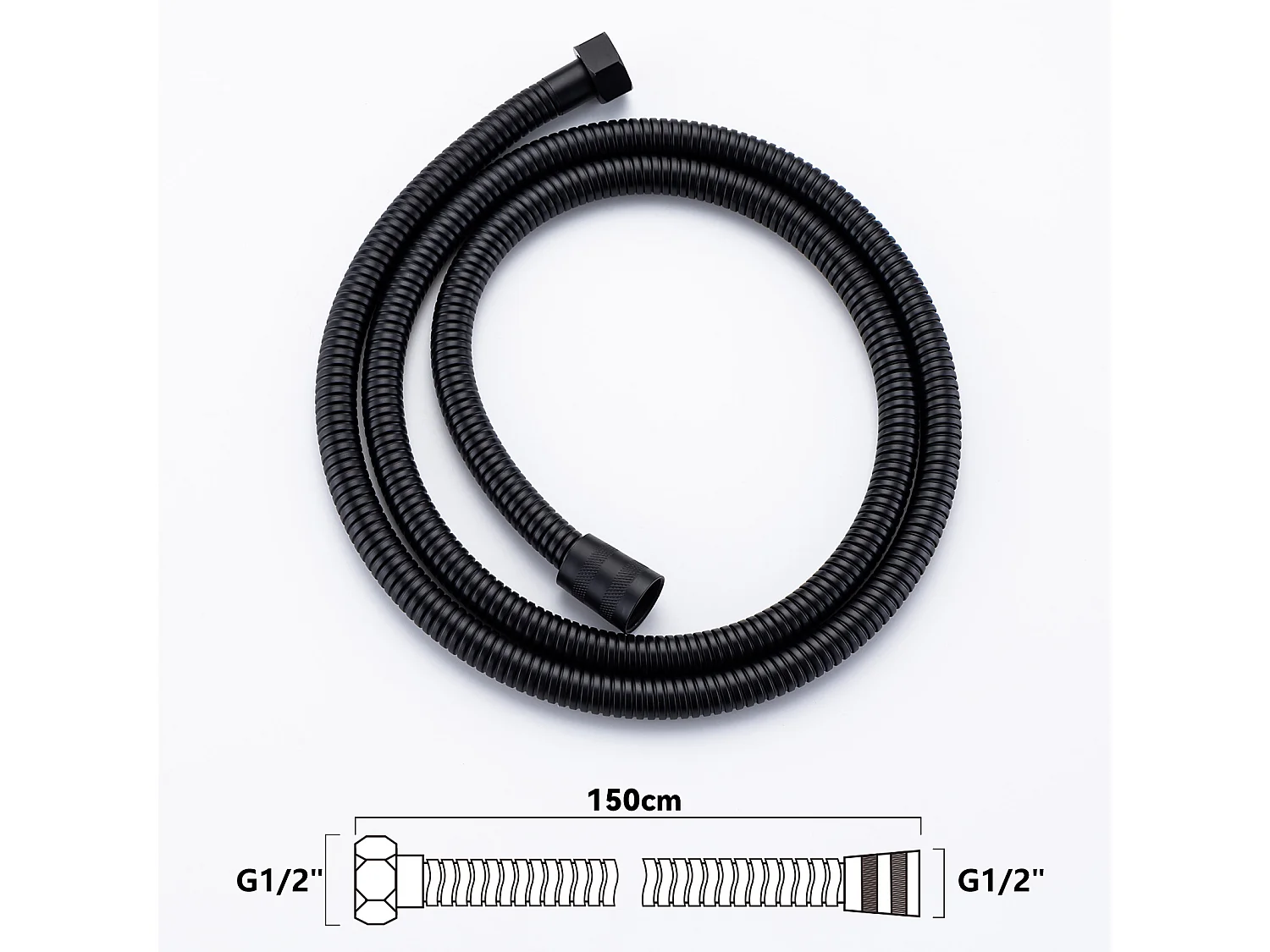 Colonne Douche Thermostatique,Réglable Hauteur 30x30CM Pommeau Douche,Colonne Douche Noir Inoxydable,Mitigeur Thermostatique Salle Bain,EU Modèle