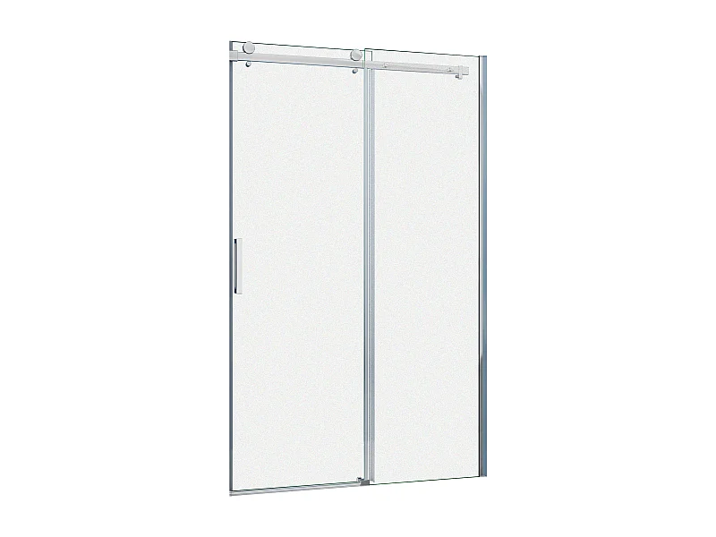AICA Mampara de Ducha Corredera Frontal,Perfil Cromado,Vidrio Templado 8mm con Tratamiento Antical (1160-1200)x1950mm