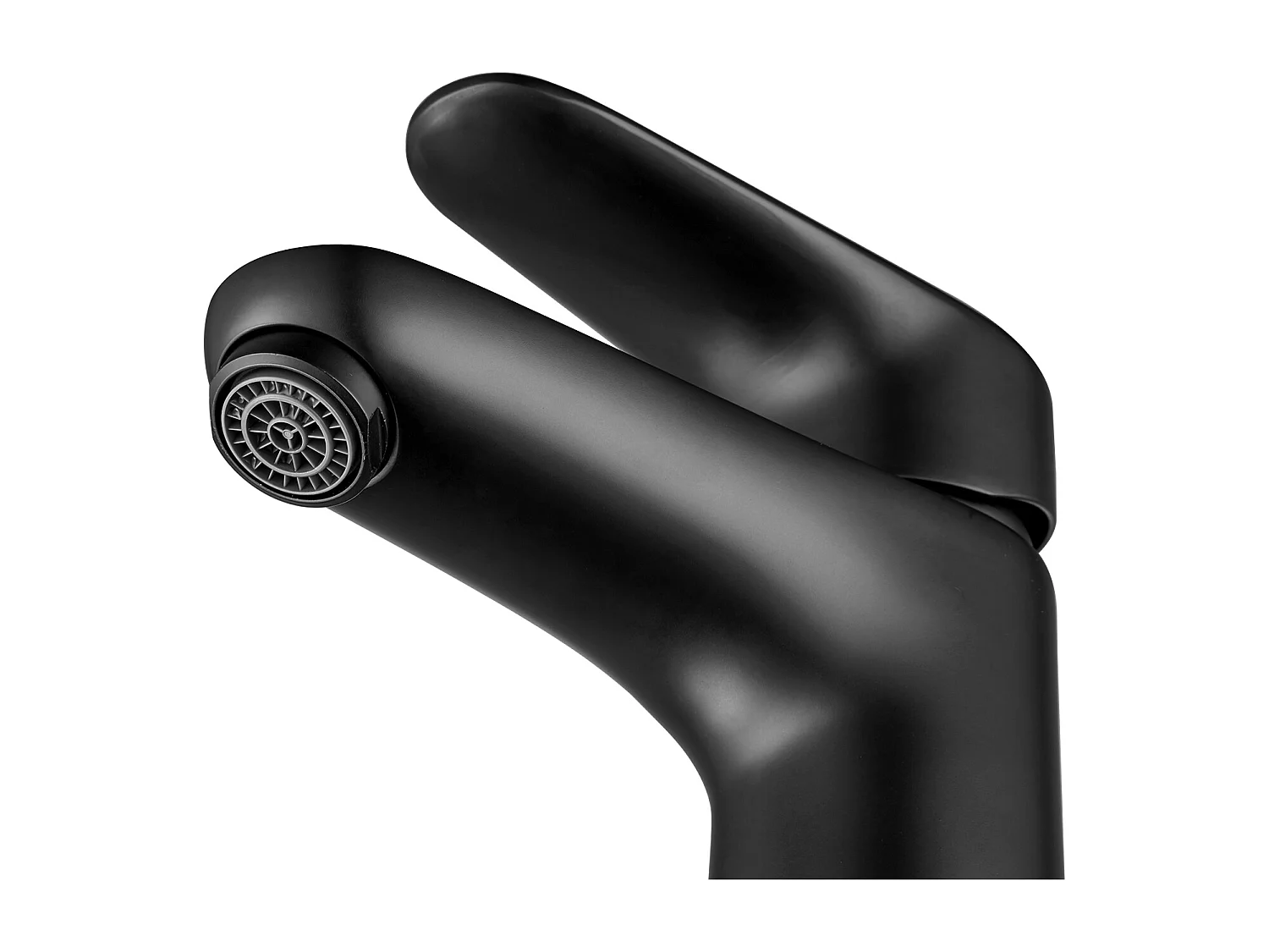 Cecipa max Robinet de Lavabo Noir Pour Salle de Bain, Robinet de Lavabo économie d'eau, Mitigeur de Lavabo à Poignée Unique,EU Modèle