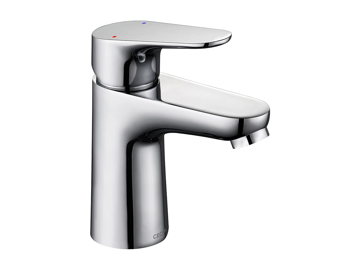 Cecipa max Robinet de Salle de Bain, Mitigeur Monocommande Chromé, Robinet de Salle de Bain, Robinet de Lavabo Avec Bec Hauteur 85 mm,EU Modèle