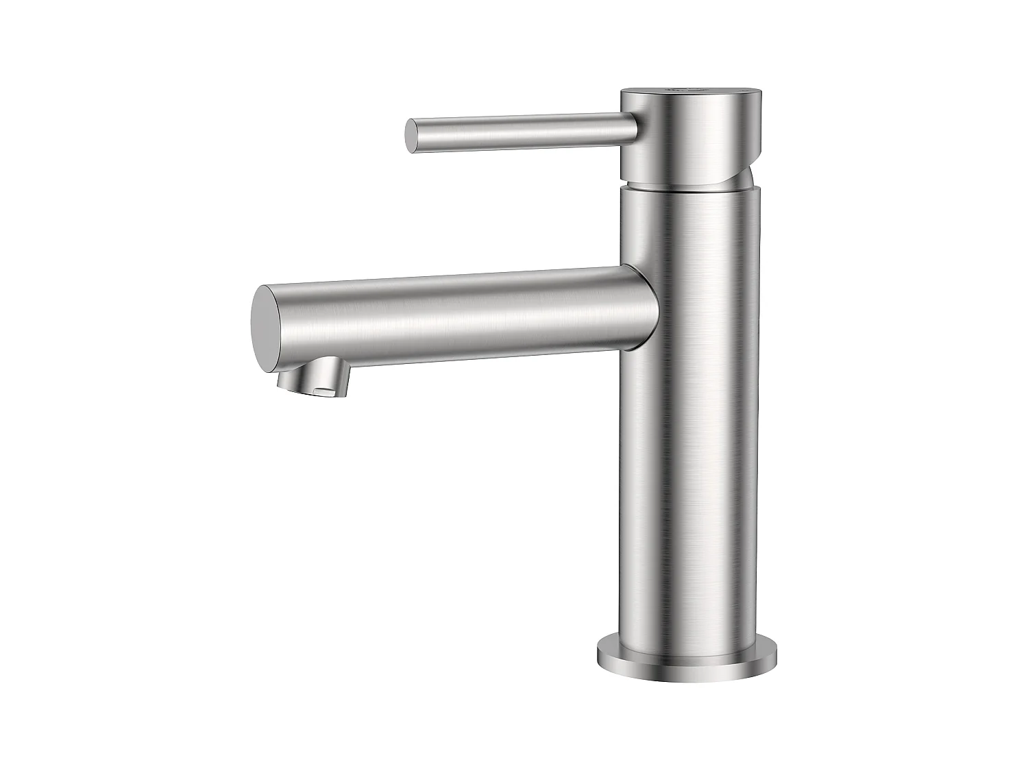 Cecipa max Robinet pour Lavabo Brossé, Mitigeur pour Lavabo de Salle de Bain, Robinet pour Lavabo de Salle de Bain Eau Froide et Chaude,EU Modèle