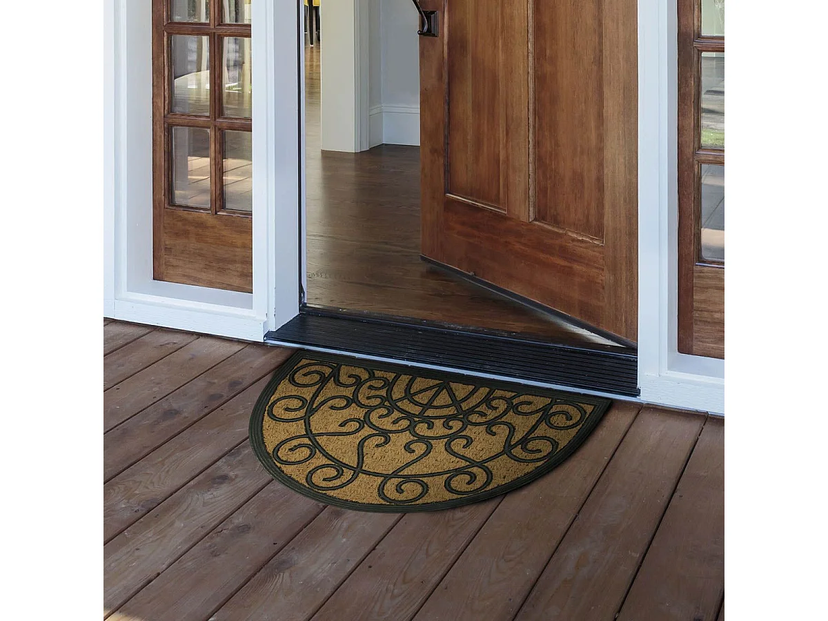 Paillasson Demi-Lune "Marquis" 40x60cm Naturel