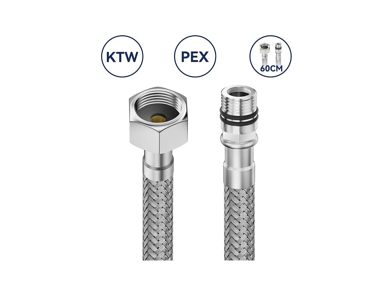55 * 44 * 19 cm Einzelbecken-Küchenspüle, Einbau-/Blumen-/Unterbauspüle, schwarz + schwarzer Küchenhahn mit ausziehbarer Brause, 2 Düsen bei 360 °