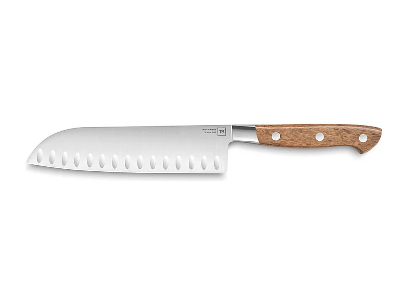 Couteau Santoku Georges en bois 19 cm