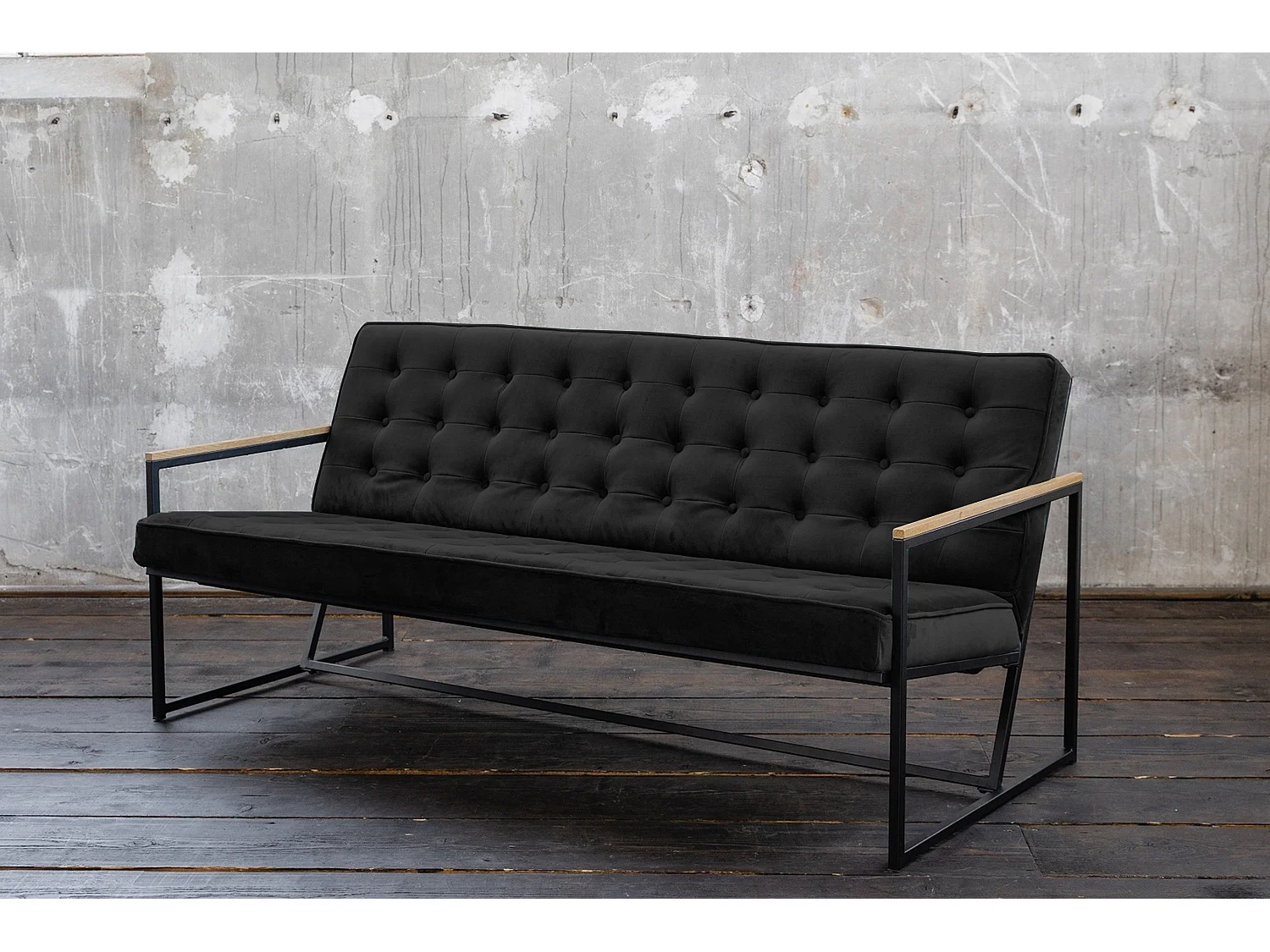 Banco - Negro terciopelo - ARLY